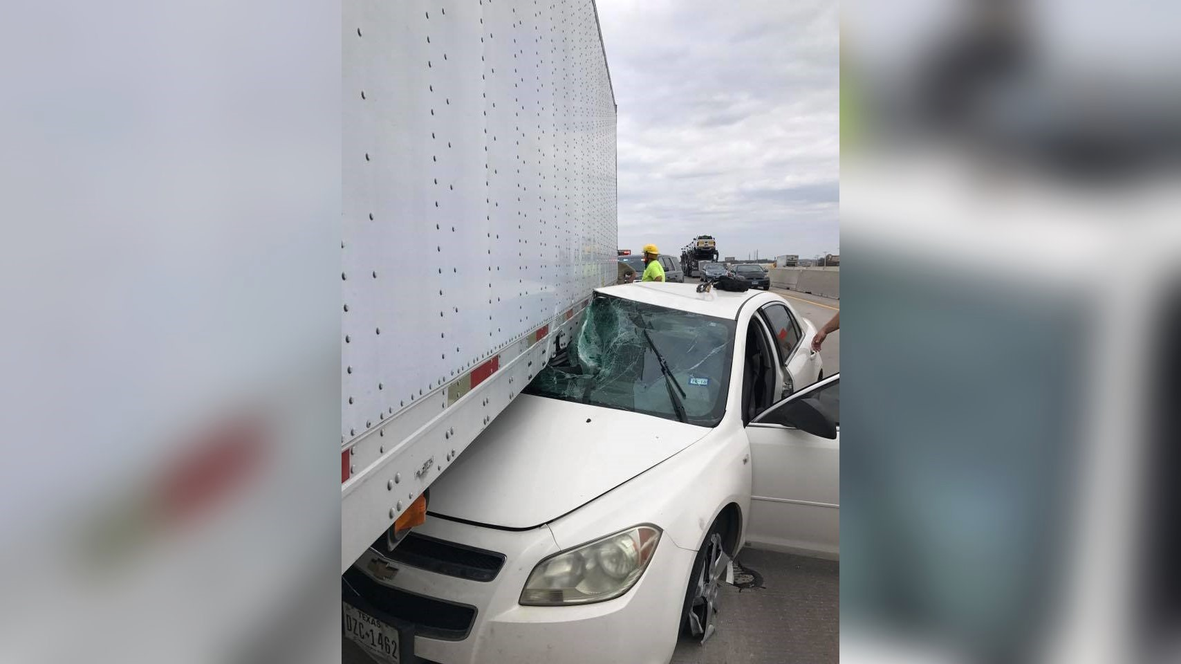 Scene cleared after crash causes backup on I35 in BrucevilleEddy